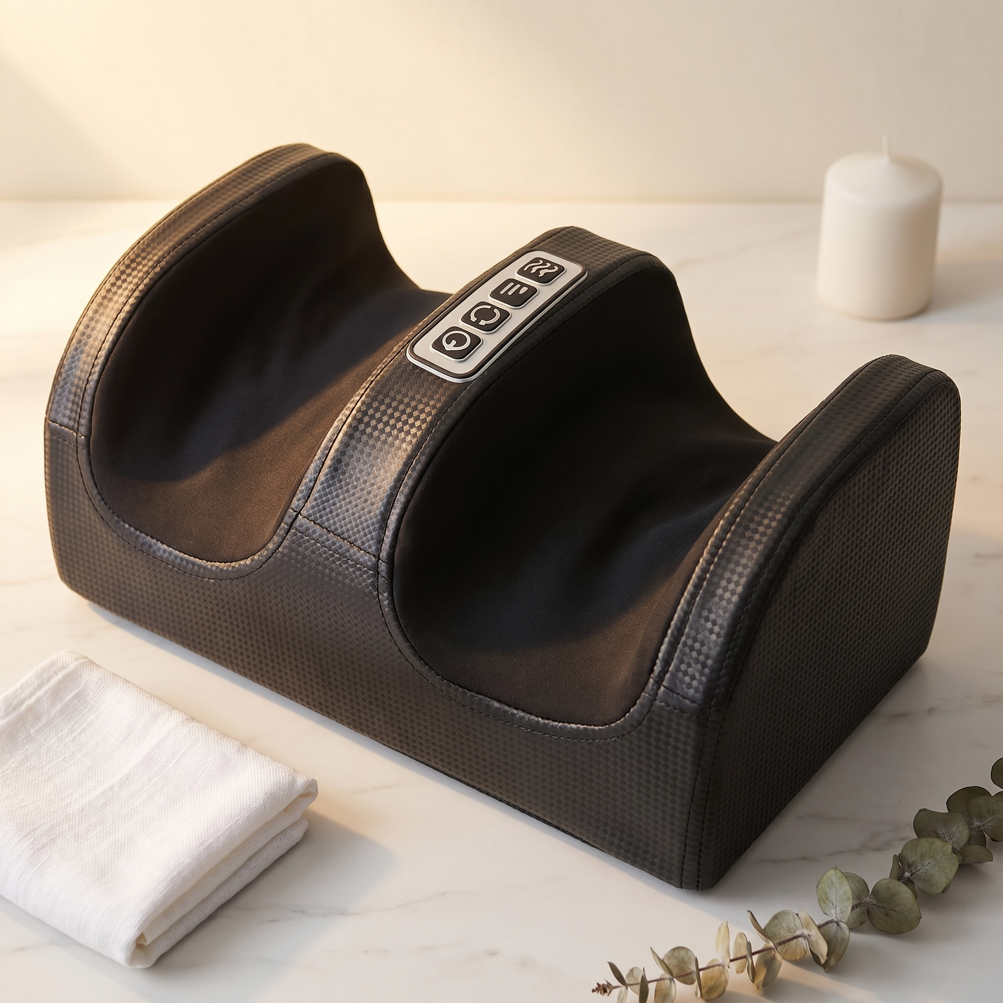 Curvelia™ Recovery Foot Massager - Kneading with Heat for Feet, Calves and Ankles